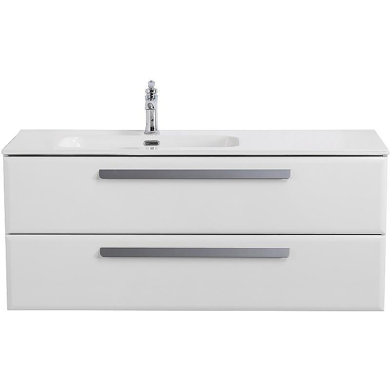 Тумба под раковину Cezares Eco-Cer-N 120 L ECO-CER-N-1200-2C-SO-BL-L подвесная Bianco Lucido без ручек