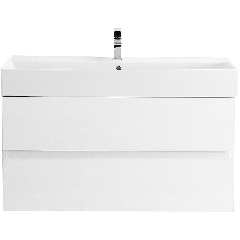 Тумба под раковину Cezares Molveno 46 100 MOLVENO 46-100-2C-SO-BG подвесная Bianco Ghiaccio