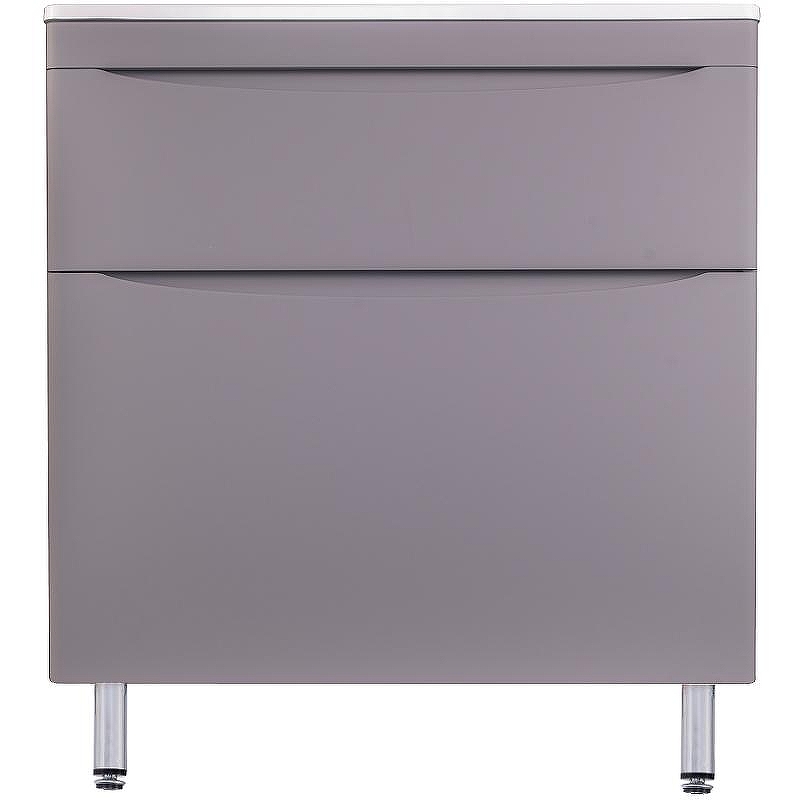 Тумба под раковину Creto Oro 80 24-ST80-GR цвет Серый люкс