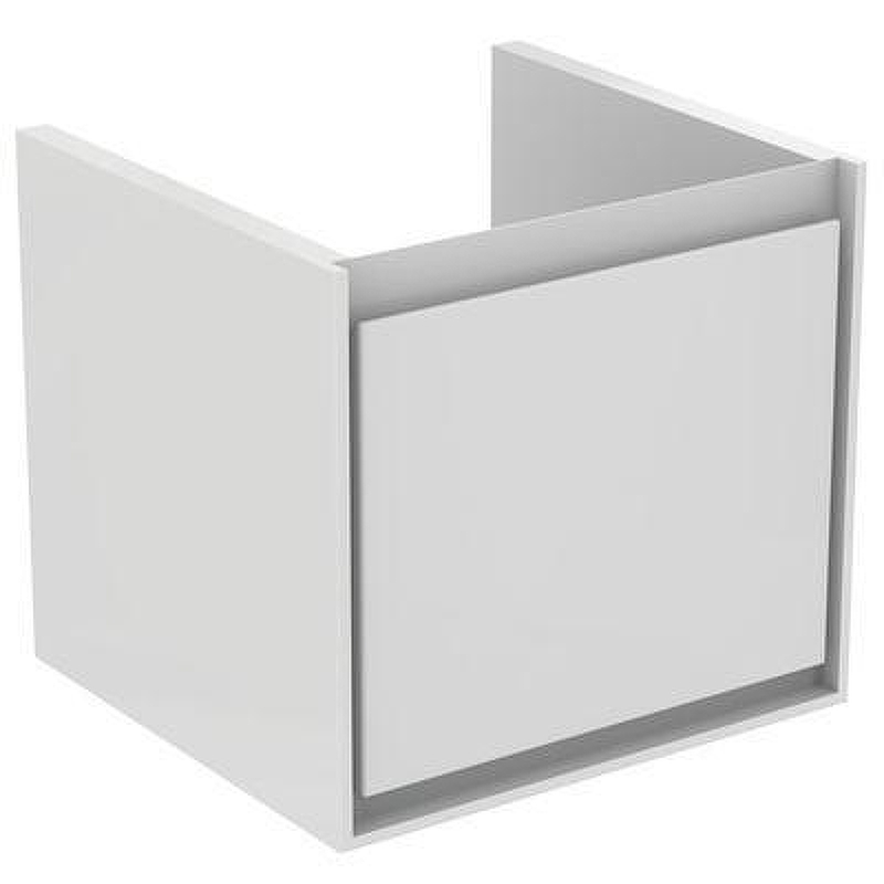 Тумба под раковину Ideal Standard Connect Air 50 E0842B2 подвесная цвет Glossy White + Matt White (Белый глянцевый + Белый матовый)