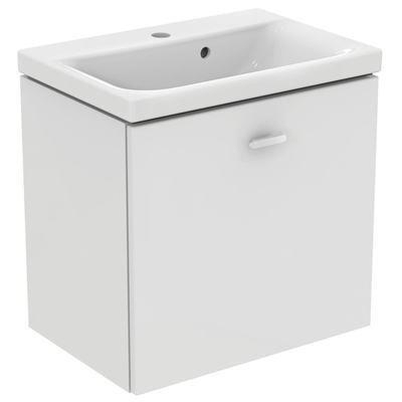 Тумба под раковину Ideal Standard Connect Space 55 E0313WG подвесная цвет Lacquered White Glossy (Белый лак глянцевый)