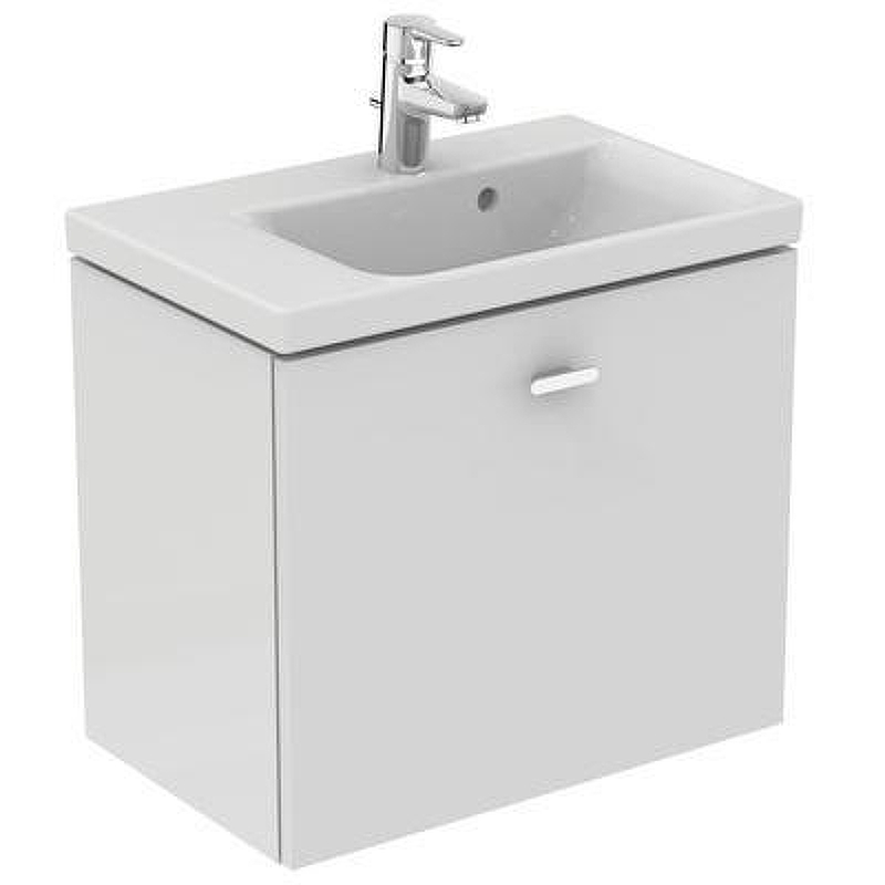 Тумба под раковину Ideal Standard Connect Space 60 L E0314WG подвесная цвет Lacquered White Glossy (Белый лак глянцевый)