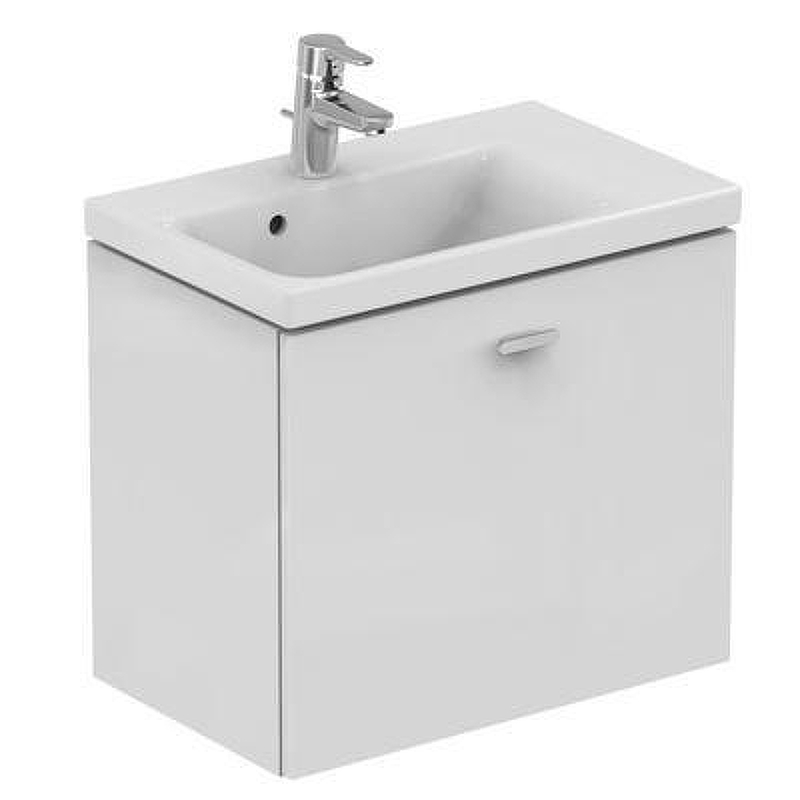Тумба под раковину Ideal Standard Connect Space 60 R E0315WG подвесная цвет Lacquered White Glossy (Белый лак глянцевый)
