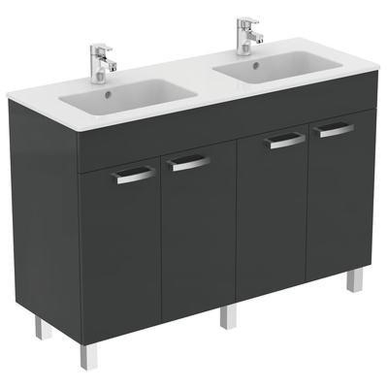 Тумба под раковину Ideal Standard Tempo 120 E0538TI цвет Mid Grey (Серый)