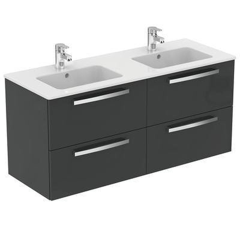 Тумба под раковину Ideal Standard Tempo 120 E0539TI подвесная цвет Mid Grey (Серый)