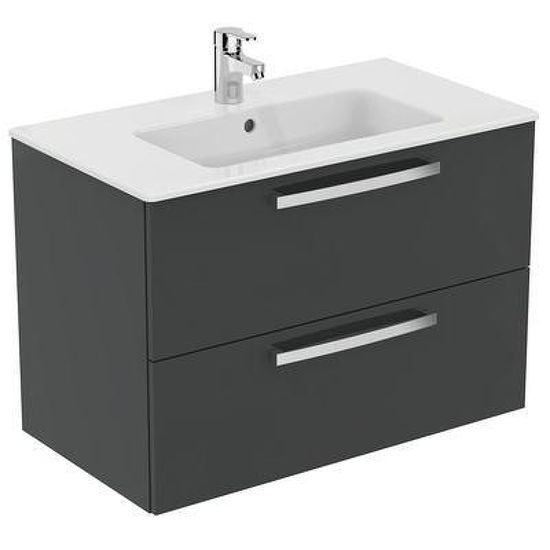 Тумба под раковину Ideal Standard Tempo 80 E0573TI подвесная цвет Mid Grey (Серый)