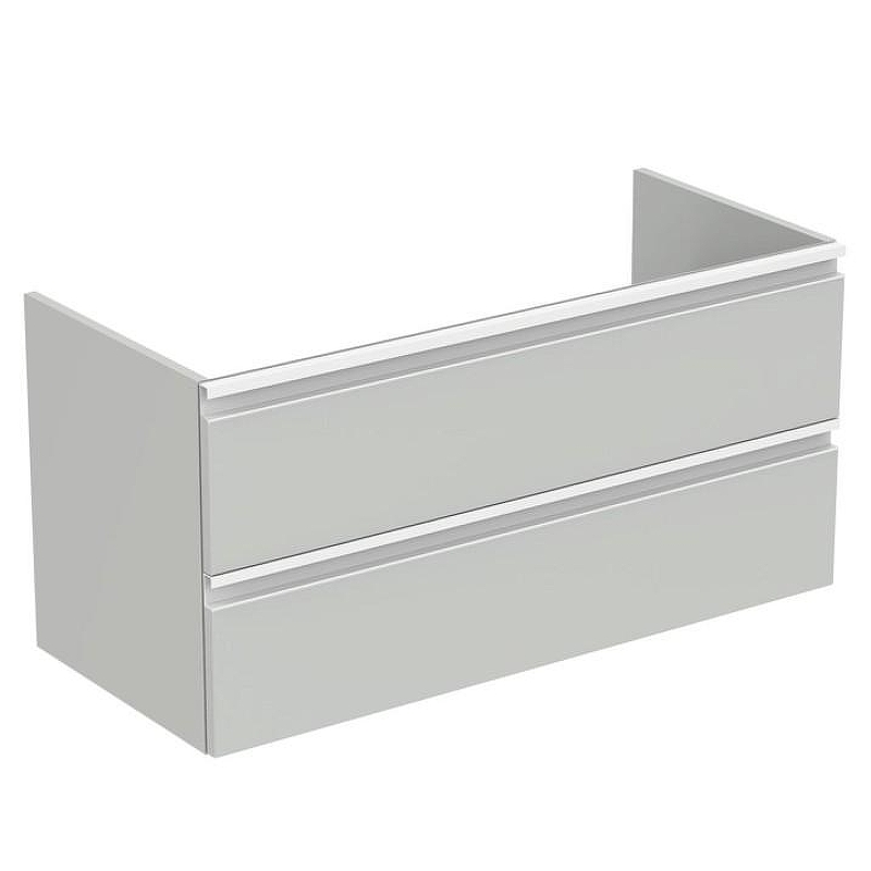 Тумба под раковину Ideal Standard Tesi 100 T0052PH подвесная цвет Gloss Light Grey (Светло-серый глянцевый)