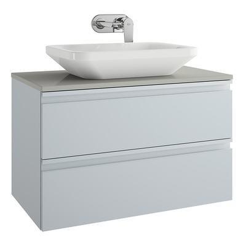 Тумба под раковину Ideal Standard Tesi 80 T0051PH подвесная цвет Gloss Light Grey (Светло-серый глянцевый)
