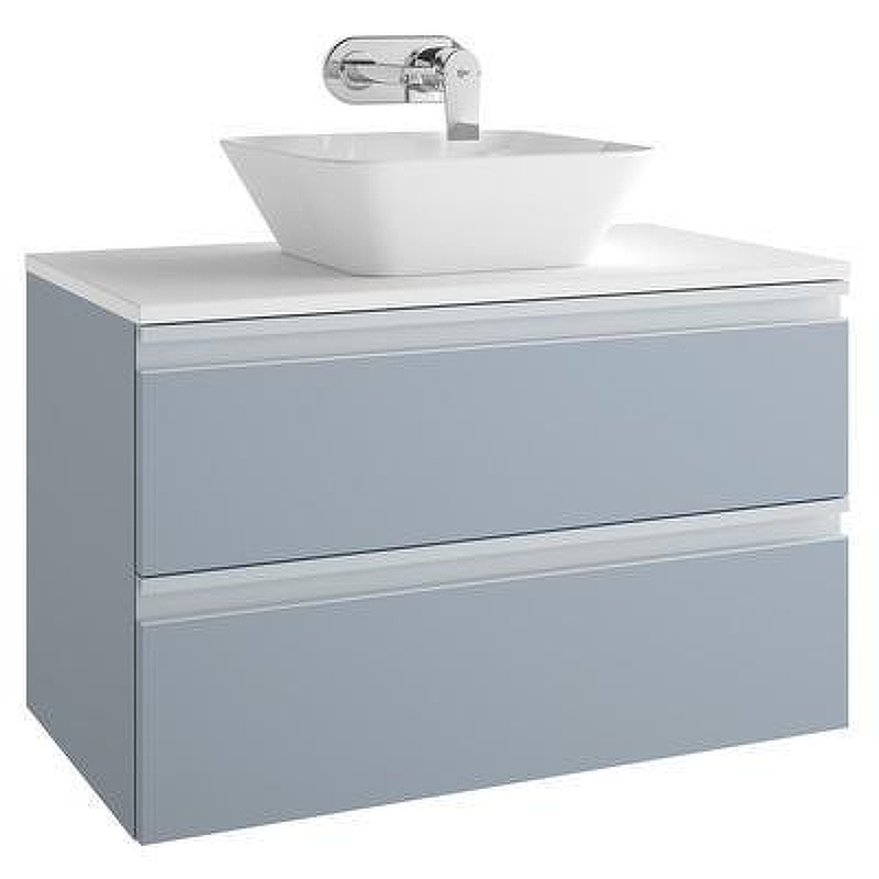 Тумба под раковину Ideal Standard Tesi 80 T0051WI подвесная цвет Matt Avio (Серо-голубой матовый)