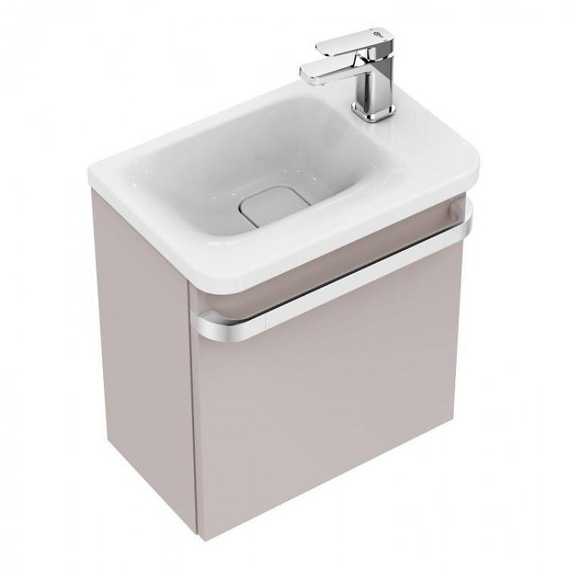 Тумба под раковину Ideal Standard Tonic II 45 R R4306FC подвесная цвет Glossy light brown (Светло-коричневый глянцевый)