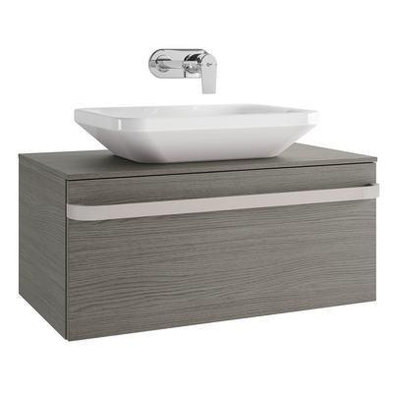 Тумба под раковину Ideal Standard Tonic II 80 R4303FE подвесная цвет Wood light grey (Светло-серое дерево)