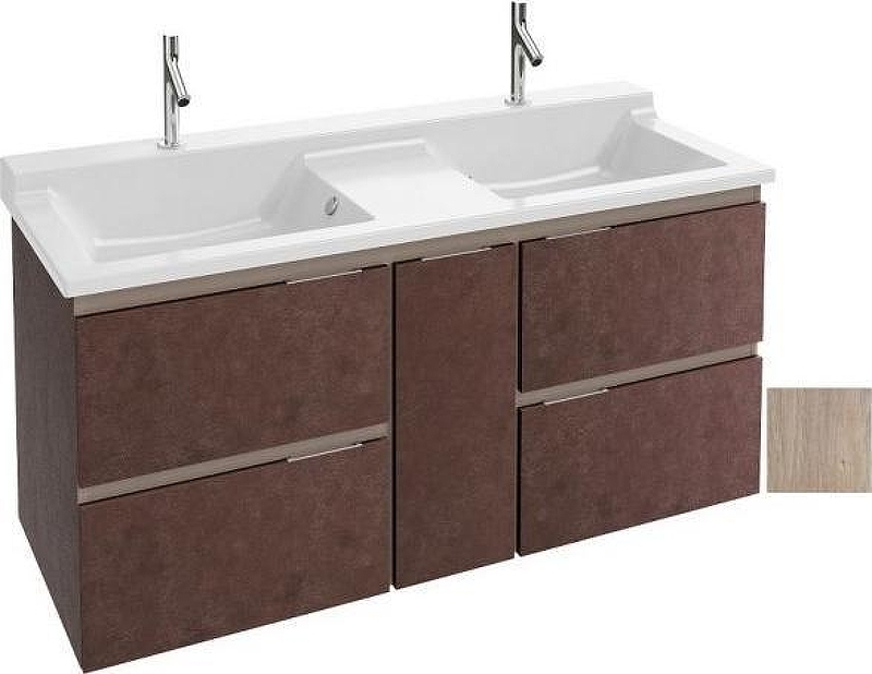 Тумба под раковину Jacob Delafon Soprano 136 EB1335-E10 цвет Коричневый
