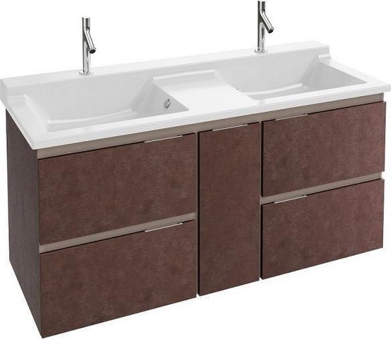 Тумба под раковину Jacob Delafon Soprano 136 EB1335-N28 цвет Коричневый