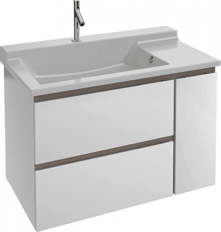 Тумба под раковину Jacob Delafon Soprano 96 EB1331-N18 цвет Белый