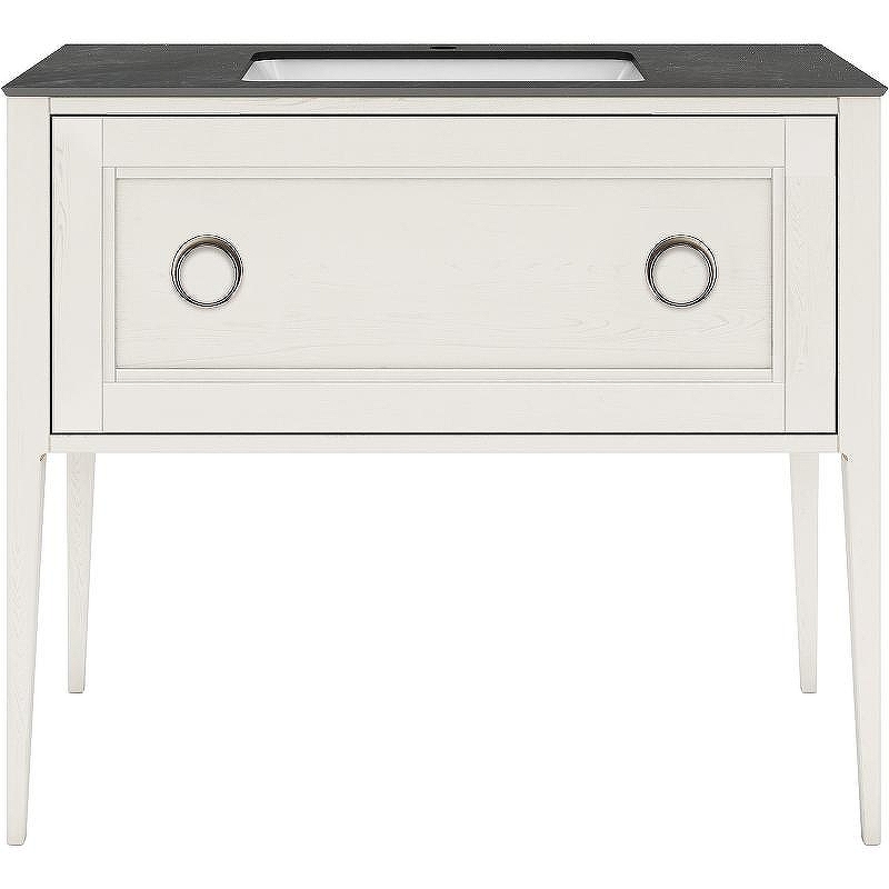 Тумба под раковину Kerama Marazzi Plaza Classic Neo 100 PL.CN.100.1\WHT.M Белая матовая
