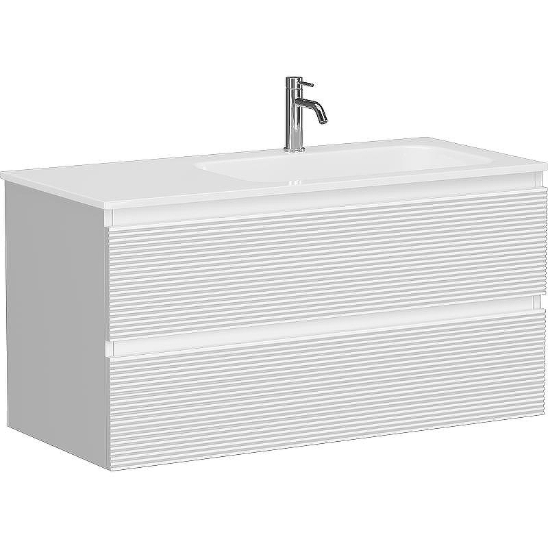 Тумба под раковину Sancos Folk 100 R FL100RW подвесная Bianco