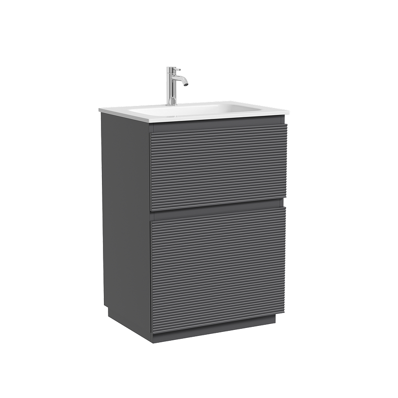 Тумба под раковину Sancos Folk Floor 60 FL60FGS цвет Grey soft