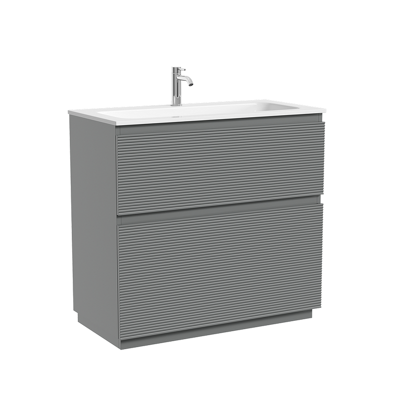 Тумба под раковину Sancos Folk Floor 90 FL90FES цвет Ergraut soft
