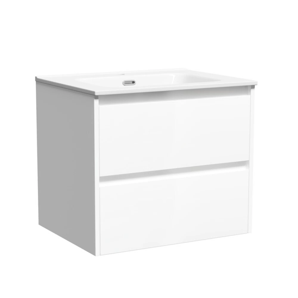 Тумба под раковину Sancos Libra 60 см подвесная белая (LB60W)