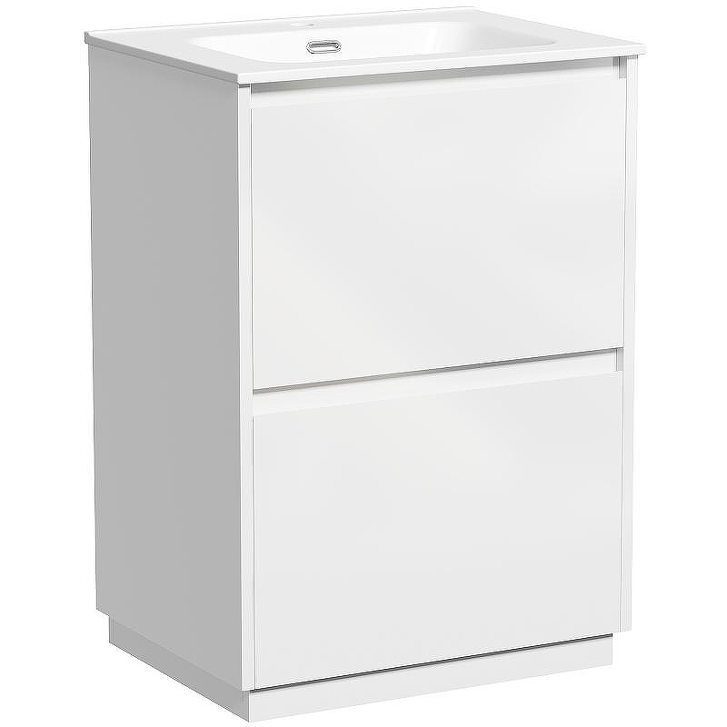 Тумба под раковину Sancos Libra Floor 60 LB60FW Белый глянец