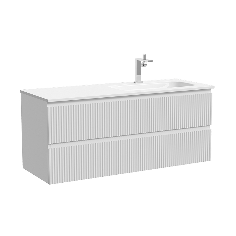 Тумба под раковину Sancos Snob R 120 R SNR120RW подвесная цвет Bianco