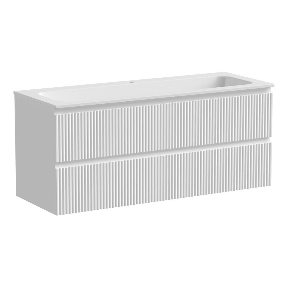 Тумба под раковину Sancos Snob R 120 см подвесная bianco (SNR120W)