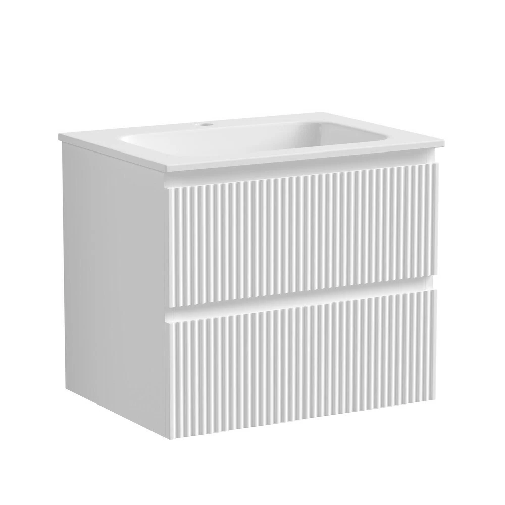 Тумба под раковину Sancos Snob R 60 см подвесная bianco (SNR60W)