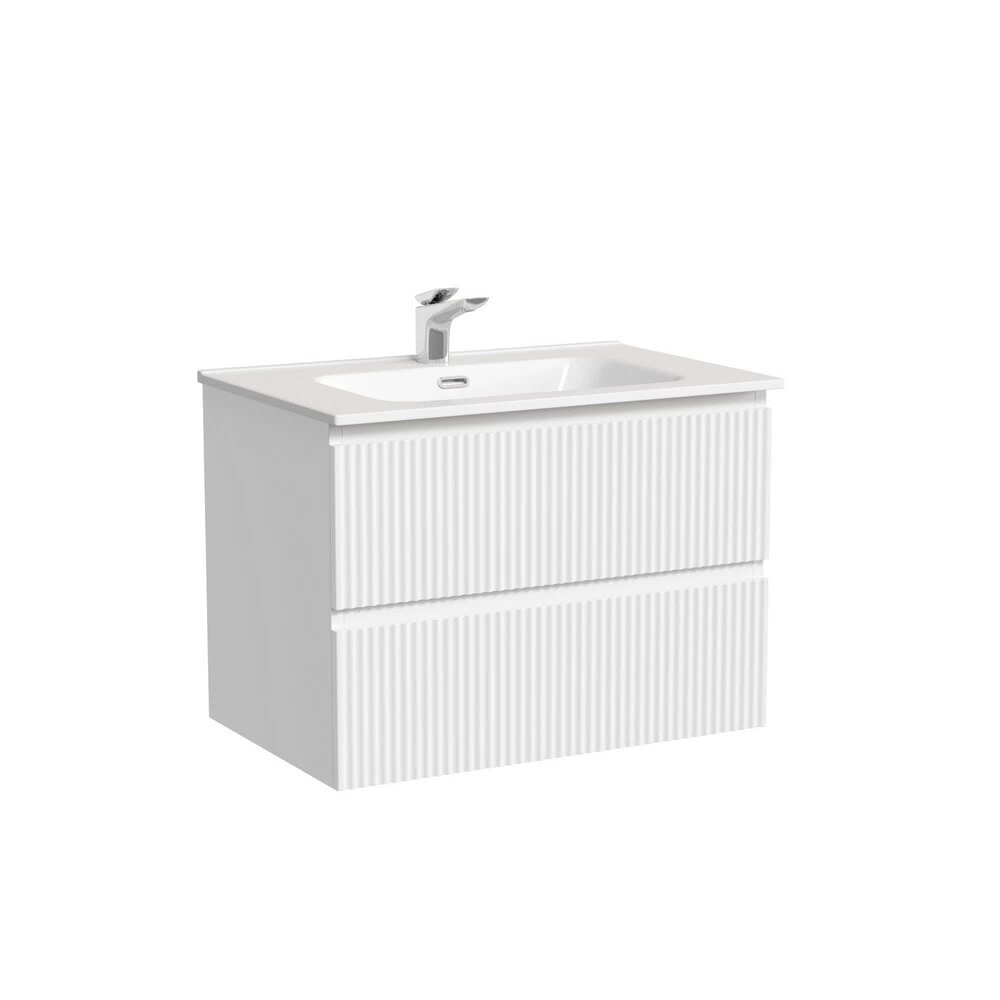 Тумба под раковину Sancos Snob R 70 см подвесная bianco (SNR70W)