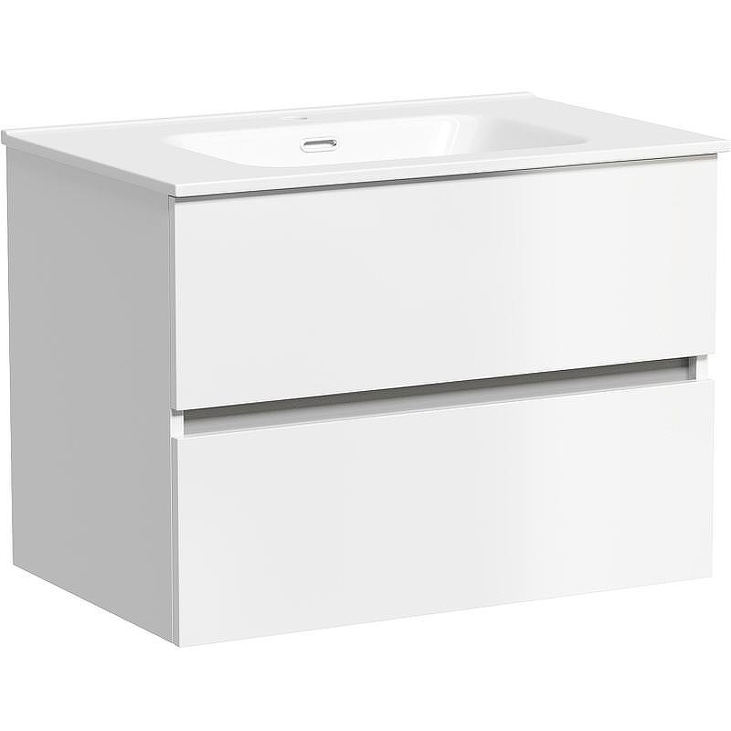Тумба под раковину Sancos Urban 70 UR70W подвесная Белый глянец