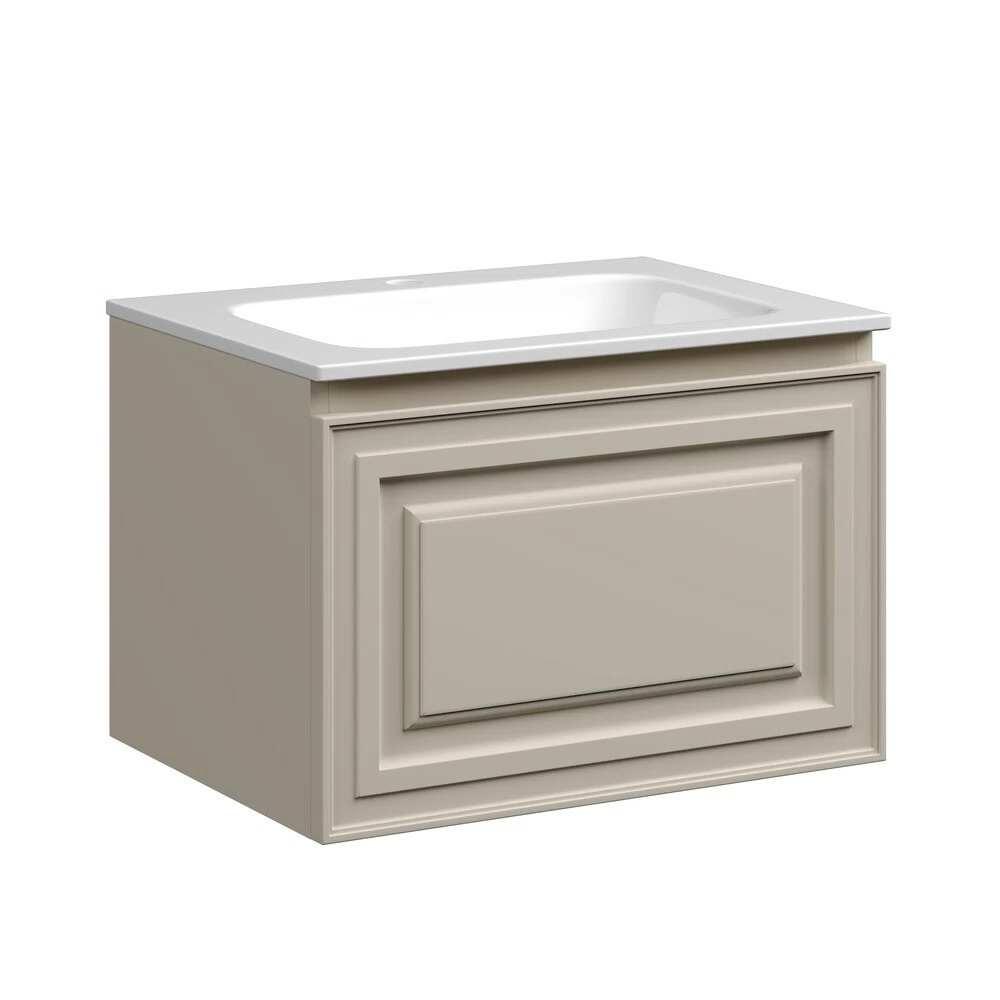 Тумба под раковину Sancos Very 60 см подвесная beige soft (VR60CE)