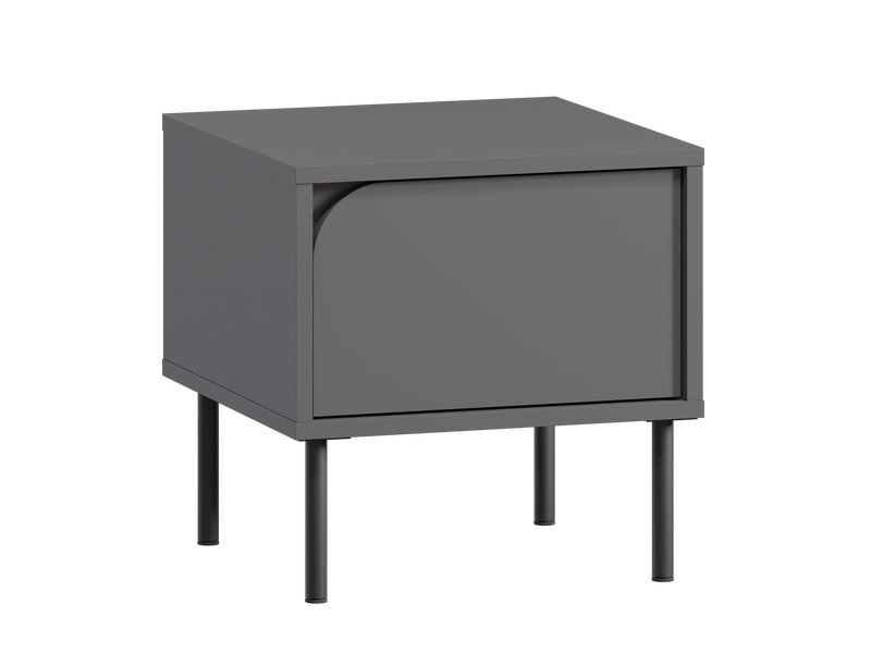 Тумба прикроватная Блест 40x40 Графитовый