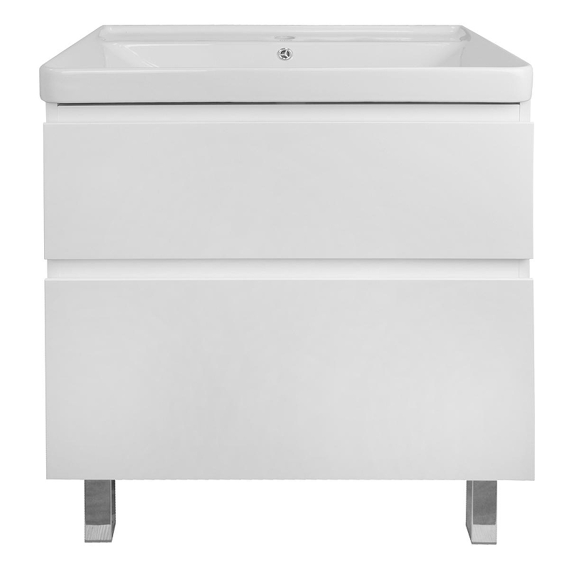 Тумба с раковиной Azario Мила 70 CS00085831 цвет Белый