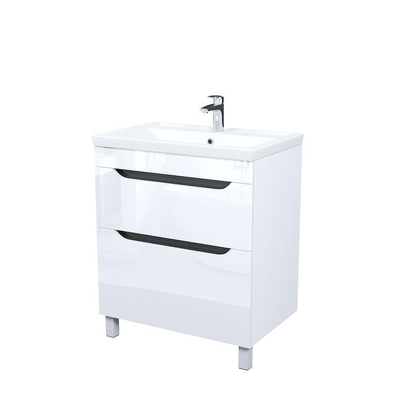 Тумба с раковиной Iddis Ray 70 RAY70WFi95K напольная цвет Белый