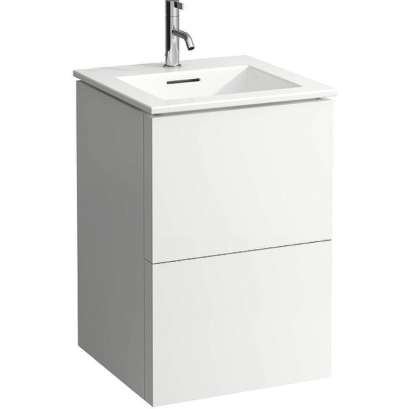 Тумба с раковиной Laufen Kartell 60 8.6033.3.640.104.1 подвесная Белая матовая