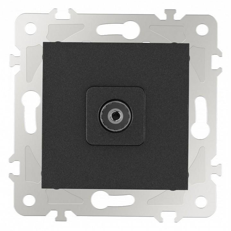 ТВ-розетка без рамки Arte Milano am-203 203.43-1.black цвет Черный
