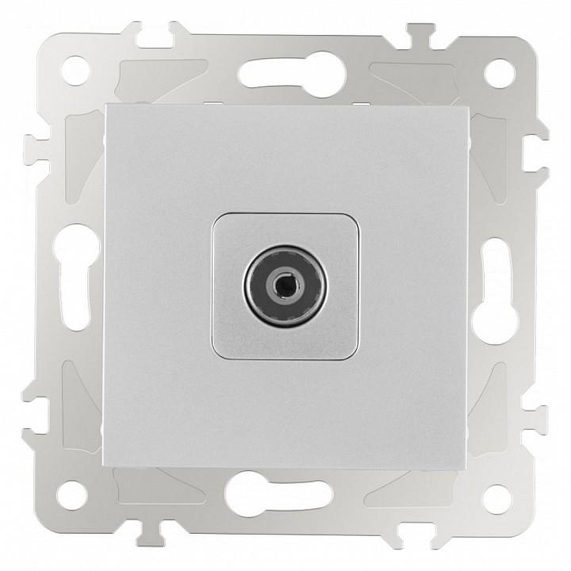 ТВ-розетка без рамки Arte Milano am-203 203.43-1.silver цвет Серебро