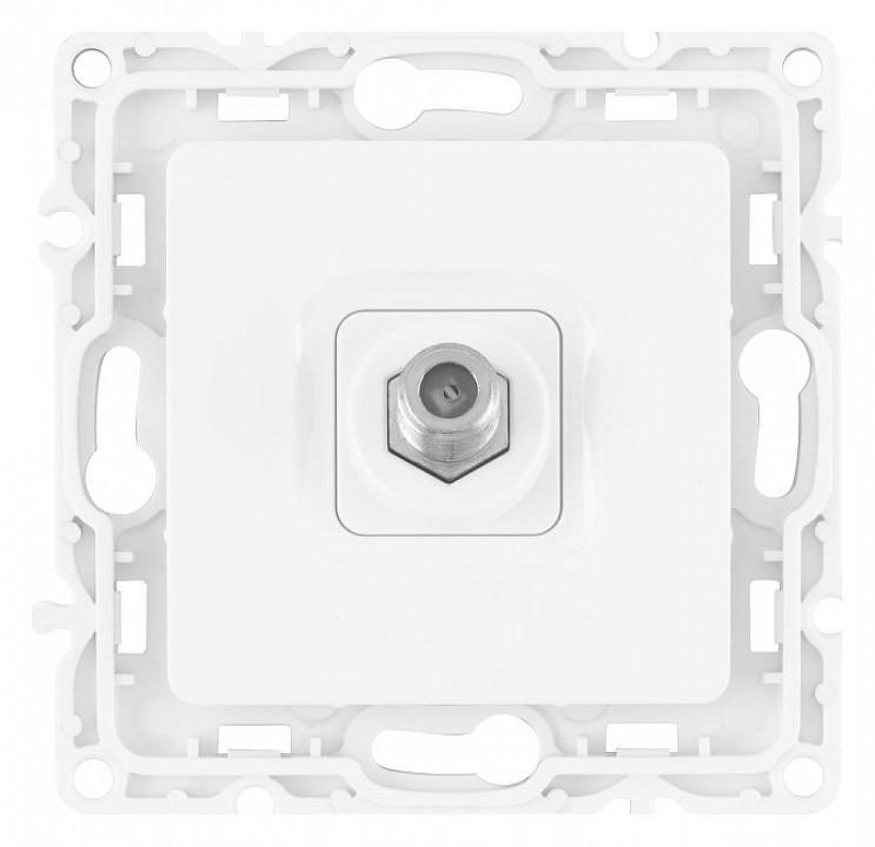 ТВ-розетка без рамки Arte Milano am-217 217.42-1.white цвет Белый