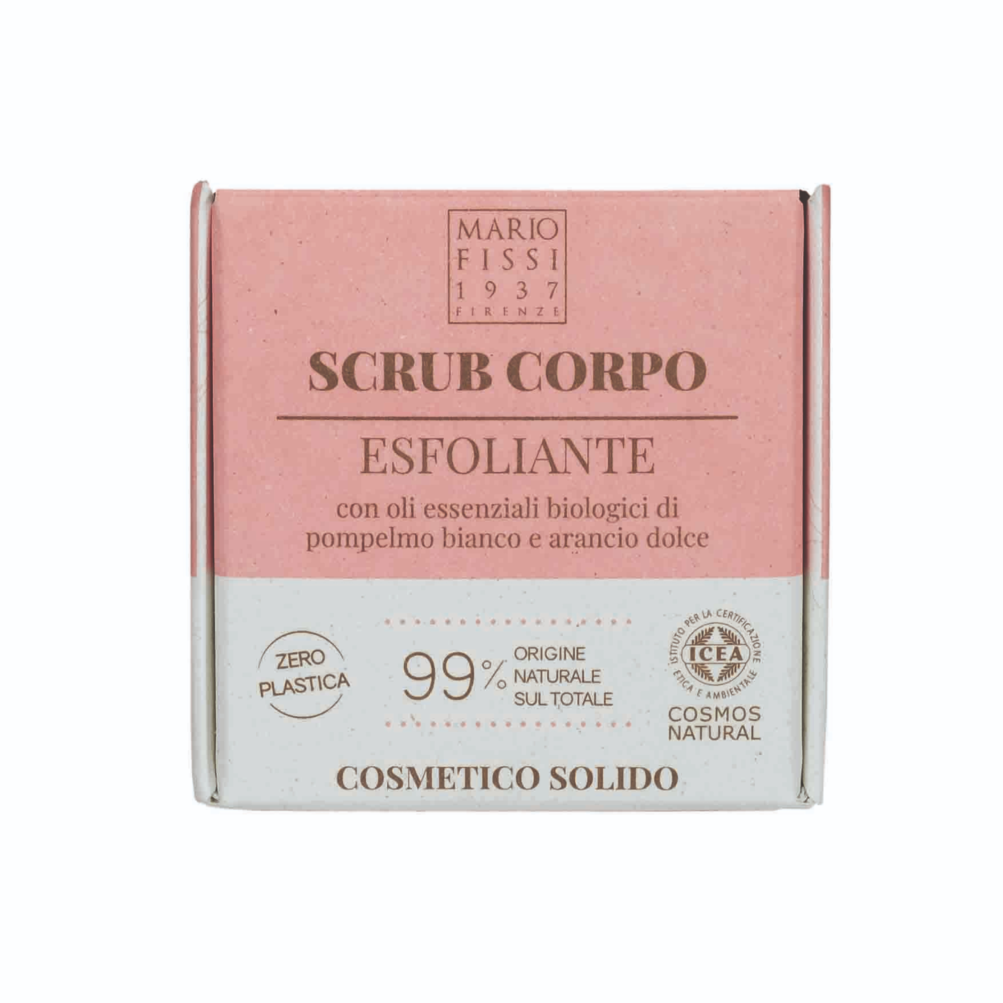 Твердое мыло-скраб для тела Mario Fissi 1937 Solid cosmetics Esfoliante Пилинг для тела 50 г