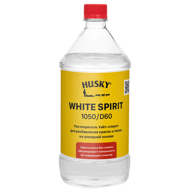 уайт-спирит высокоочищенный HUSKY WHITE SPIRIT 1050/D60 1л, арт.32020