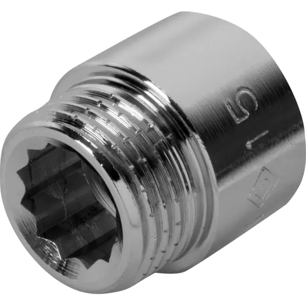Удлинитель 1/2" ВР-НР 15 мм латунь 127-1746