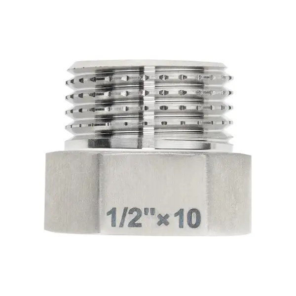 Удлинитель 1/2"x10 мм НР-ВР нержавеющая сталь