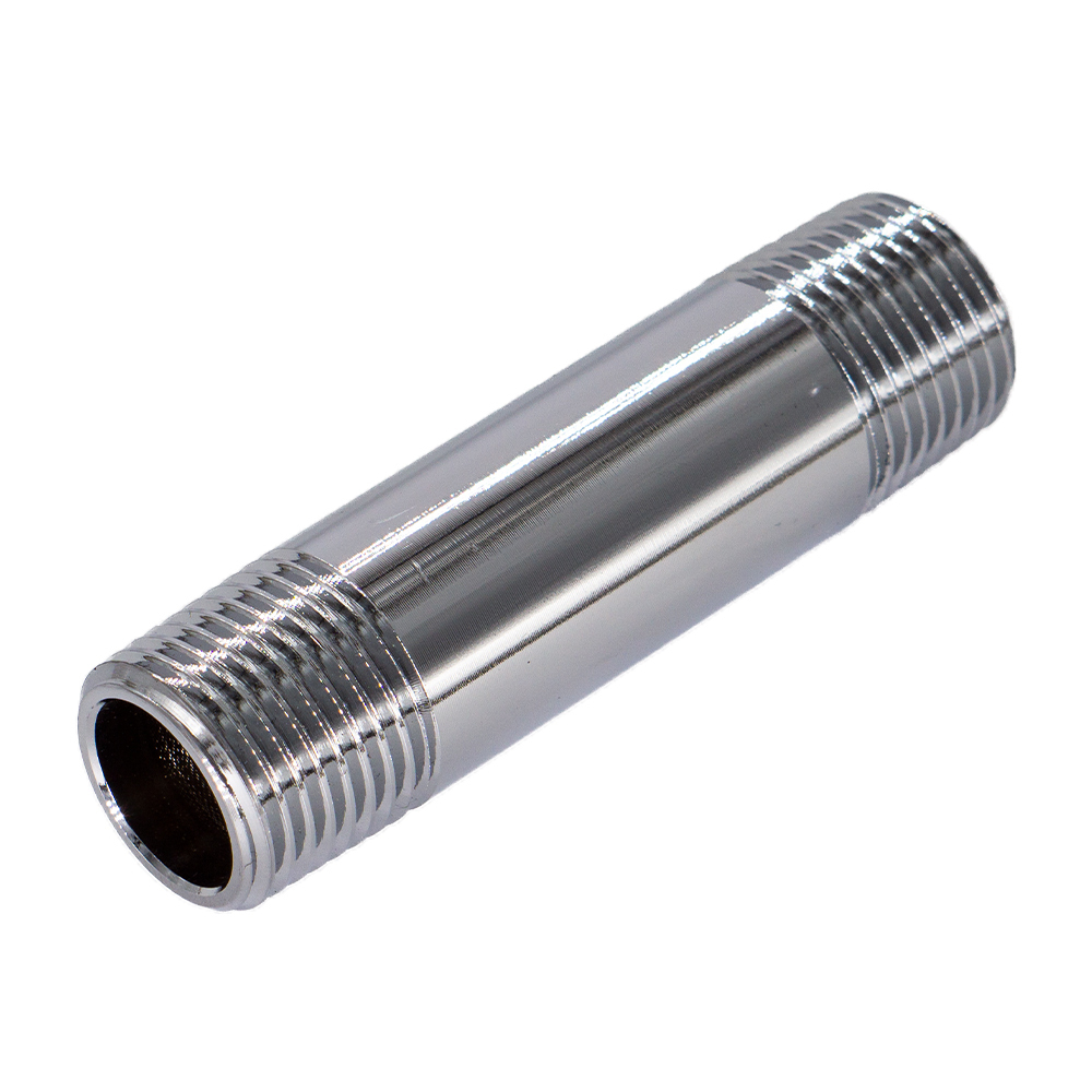 Удлинитель CTM 50 мм х 1/2 НР(ш) х 1/2 НР(ш) латунный (CREM0050)