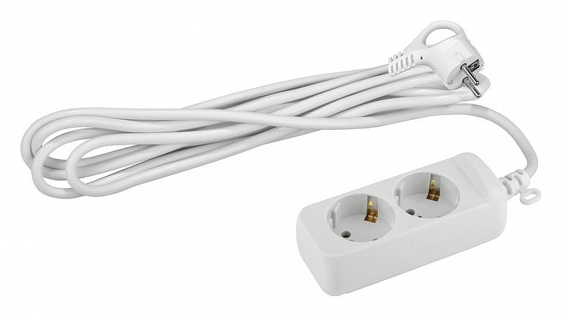 Удлинитель Эра UX-2e-5m Б0038574 цвет Белый