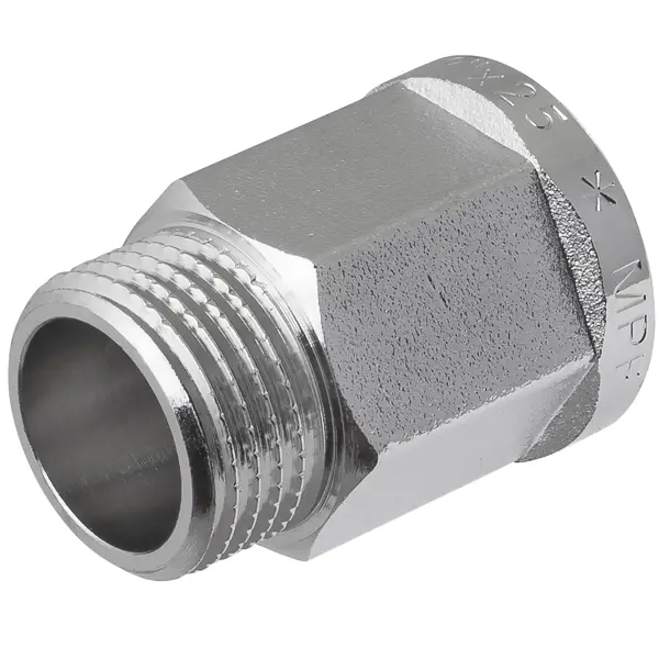 Удлинитель шестигранный MPF 1/2" ВР-НР 25 мм латунь ИС.072629