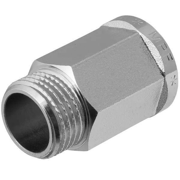 Удлинитель шестигранный MPF 1/2" ВР-НР 30 мм латунь ИС.071981