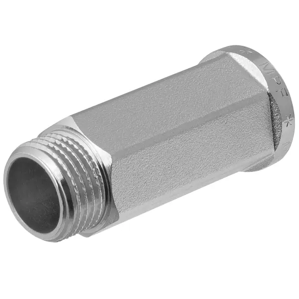Удлинитель шестигранный MPF 1/2" ВР-НР 50 мм латунь ИС.131197