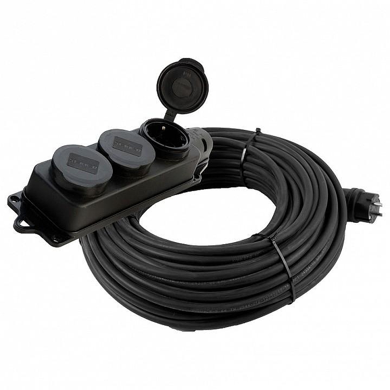 Удлинитель Stekker Professional 50349 цвет Черный