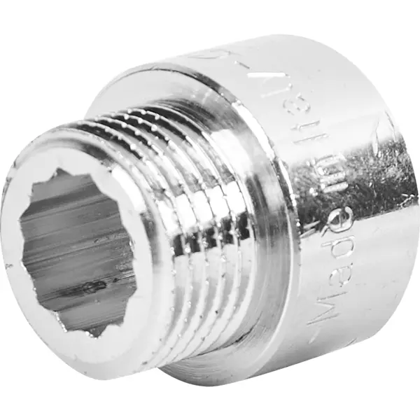 Удлинитель Stout 1/2" ВР-НР 15 мм хромированная латунь