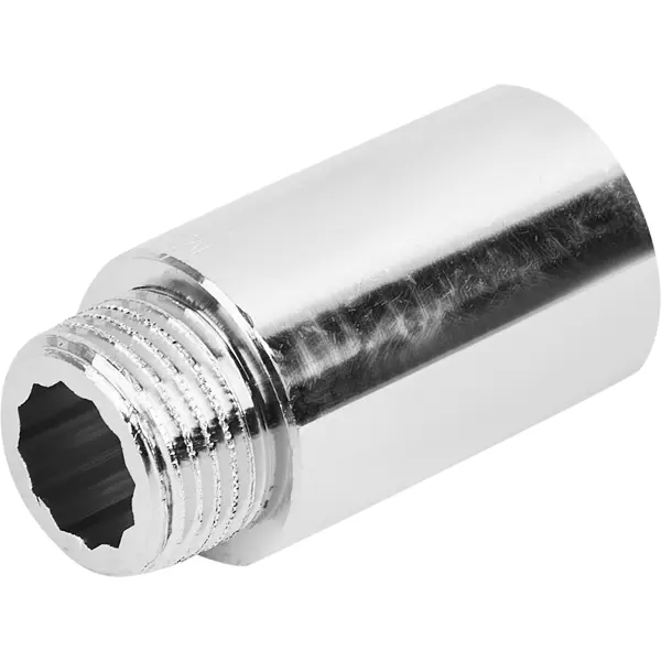 Удлинитель Stout 1/2" ВР-НР 40 мм хромированная латунь