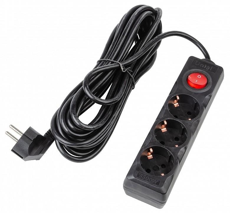 Удлинитель Uniel Ultra UL-00010020 цвет Черный